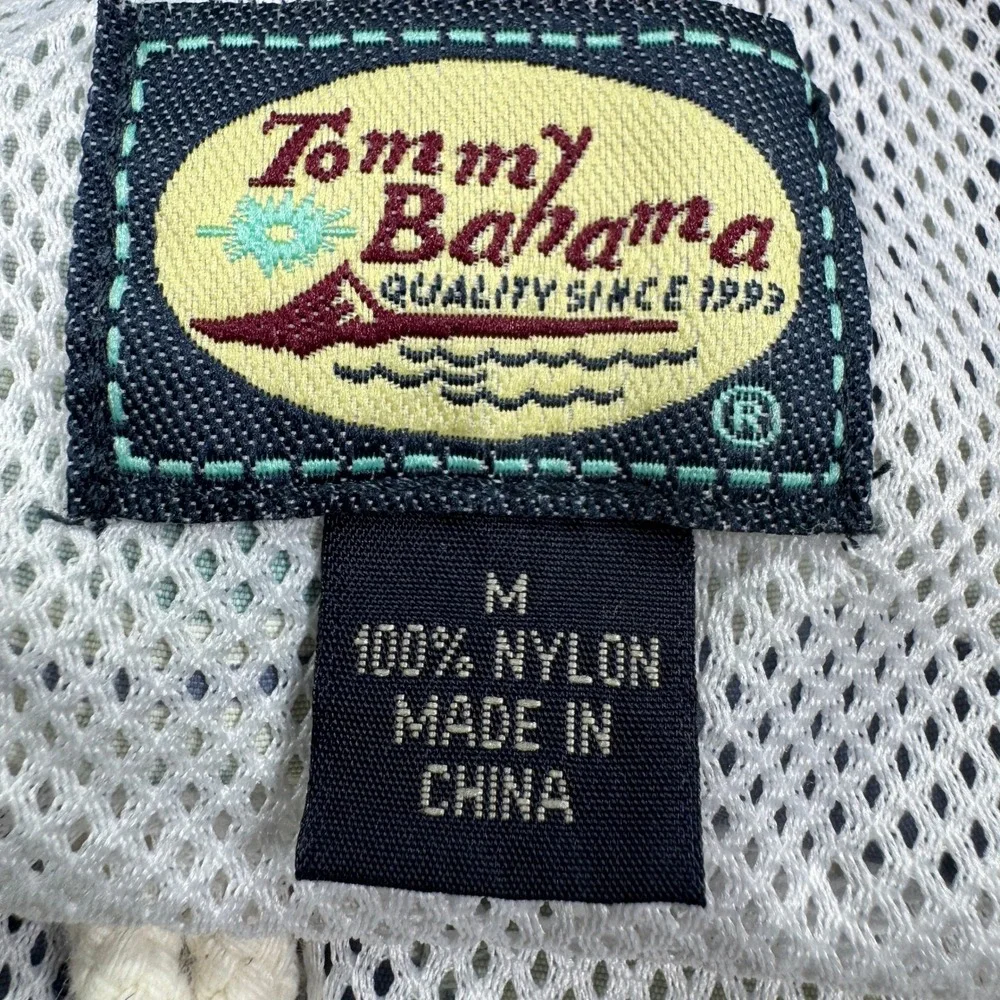 Tommy Bahama Mens Swim Trunks Medium Bungalow Island Floral Nylon Mesh Lined